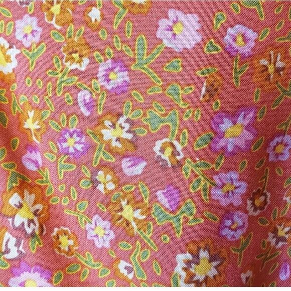 RACHEL BY RACHEL ROY Flutter Sleeve Floral Top - Picture 3 of 7